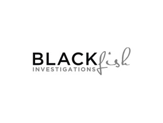 Blackfish Investigations logo design by bricton