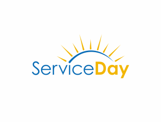 ServiceDay logo design by Shina