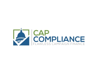 CapCompliance logo design by rokenrol
