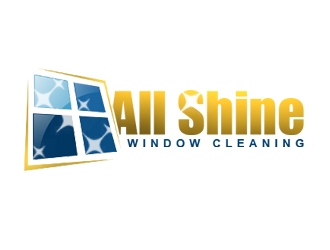 All Shine Window Cleaning logo design by nikkl