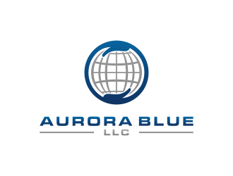 Aurora Blue, LLC logo design by BlessedArt
