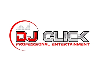 Dj Click logo design by shernievz