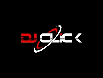 Dj Click logo design by fortunato