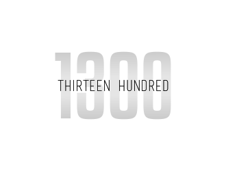 Thirteen Hundred logo design by logy_d