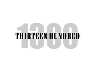 Thirteen Hundred logo design by logy_d