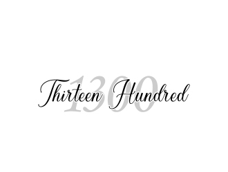 Thirteen Hundred logo design by MarkindDesign