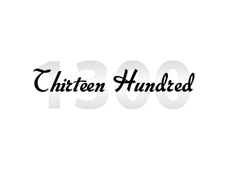 Thirteen Hundred logo design by BeDesign