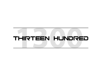 Thirteen Hundred logo design by BeDesign