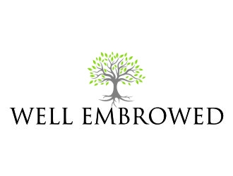 Well Embrowed logo design by jetzu
