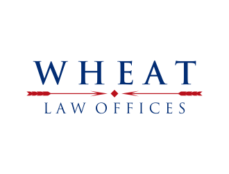 Wheat Law Offices logo design by Drago
