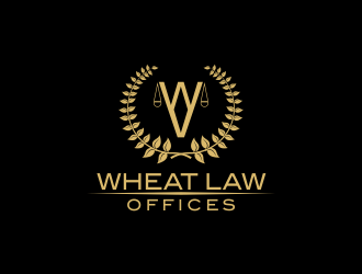 Wheat Law Offices logo design by stark