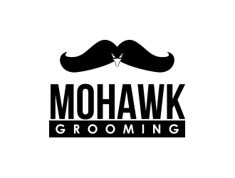 Mohawk Grooming logo design by MarkindDesign