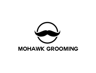 Mohawk Grooming logo design by kitaro