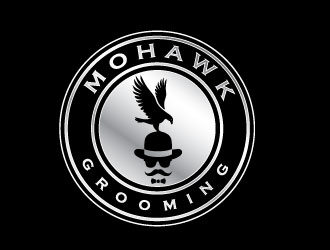 Mohawk Grooming logo design by REDCROW