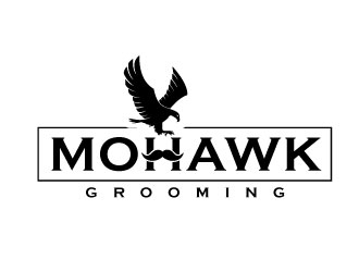 Mohawk Grooming logo design by REDCROW