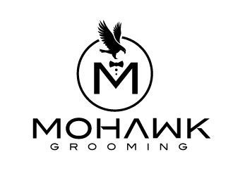 Mohawk Grooming logo design by REDCROW