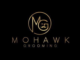 Mohawk Grooming logo design by REDCROW