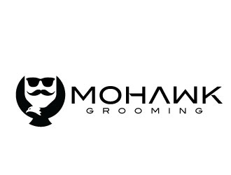Mohawk Grooming logo design by REDCROW