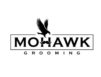 Mohawk Grooming logo design by REDCROW