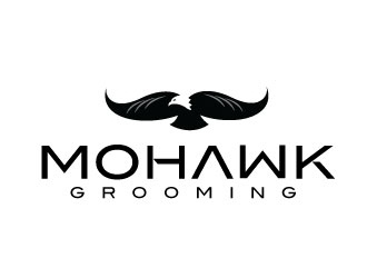 Mohawk Grooming logo design by REDCROW