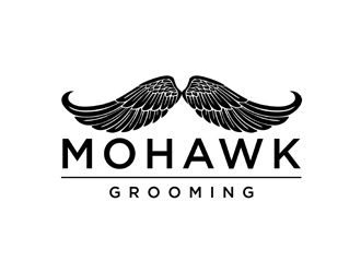 Mohawk Grooming logo design by logolady