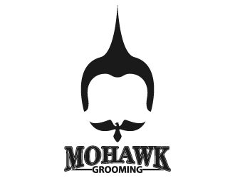 Mohawk Grooming logo design by fastsev