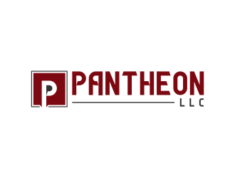 Pantheon LLC logo design by Drago