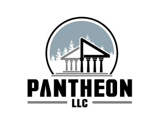 Pantheon LLC logo design by josephope