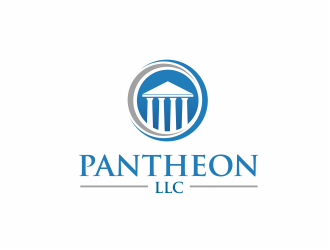 Pantheon LLC logo design by kimora