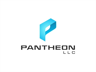 Pantheon LLC logo design by hole