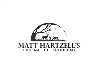 Matt Hartzell’s True Nature Taxidermy logo design by hole