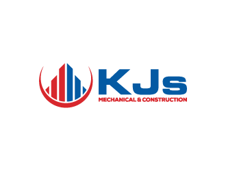 KJs Mechanical and Construction LLC logo design by pencilhand