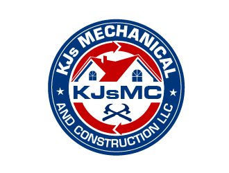 KJs Mechanical and Construction LLC logo design by THOR_