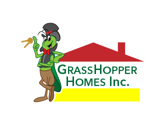 Grasshopper Homes Inc. logo design by reight