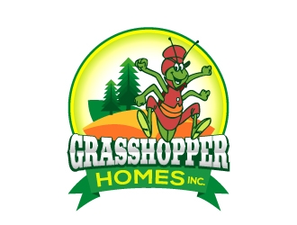 Grasshopper Homes Inc. logo design by dshineart