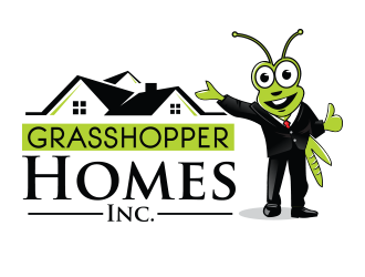 Grasshopper Homes Inc. logo design by vinve