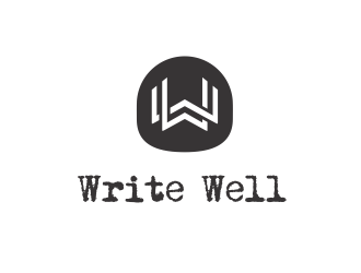 Write Well logo design by mashoodpp