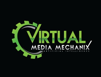 Virtual Media Mechanix logo design by REDCROW
