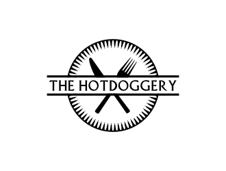 The Hotdoggery logo design by BlessedArt