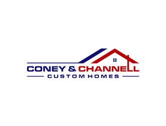 Coney and Channell custom homes  logo design by ndaru
