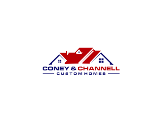 Coney and Channell custom homes  logo design by ndaru