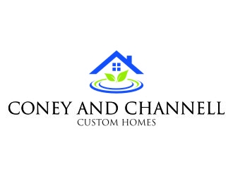 Coney and Channell custom homes  logo design by jetzu