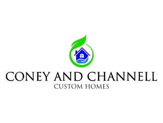 Coney and Channell custom homes  logo design by jetzu