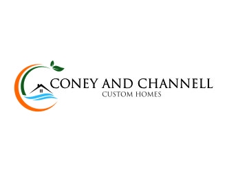Coney and Channell custom homes  logo design by jetzu
