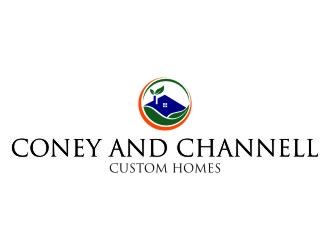 Coney and Channell custom homes  logo design by jetzu