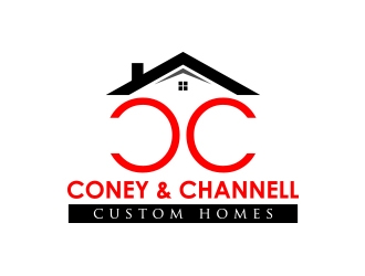 Coney and Channell custom homes  logo design by shernievz