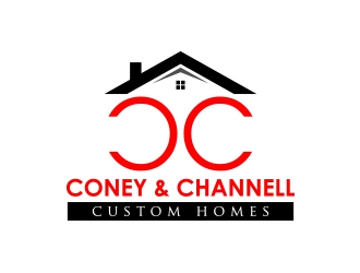 Coney and Channell custom homes  logo design by shernievz