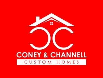 Coney and Channell custom homes  logo design by shernievz