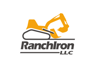 RanchIron LLC logo design by YONK