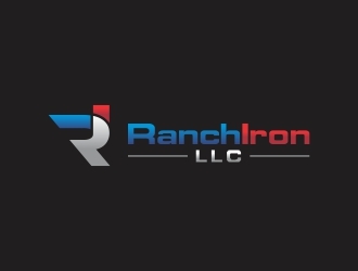 RanchIron LLC logo design by rokenrol